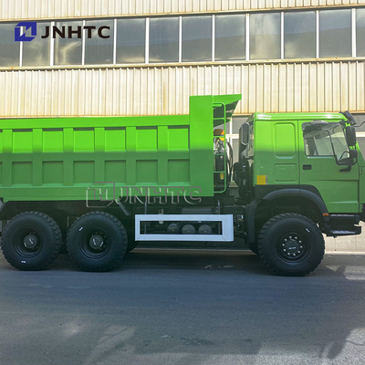 HOWO 6x6 Full Wheels Drive Heavy Duty Dump Truck 22cbm Kapasitas
