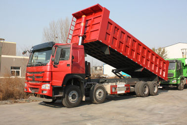 Sinotruk Howo7 8 × 4 371 Tenaga Kuda 25M3 Dump Truck Sinotruk Dengan Volume 50-60Tons