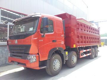 50 Ton 8 × 4 Tugas Berat Dump Truck / Howo A7 Dump Truck Model ZZ3317N4647N1