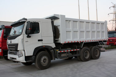 A7 Howo Sinotruk 371hp 6x4 Tugas Berat Dump Truck Tipper Dengan Kapasitas 20M3 Untuk Beban 50T