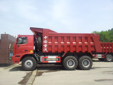 Sepuluh Roda Penambangan Dump Truck Merek Sinotruk Howo7 Dengan Capaicty 30M3