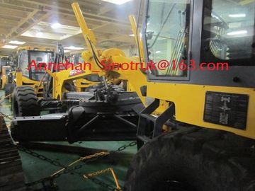 Compact GR135 130HP 11000kg Tractor Road Grader / Grader Motor Kecil / Mesin Perawatan Jalan