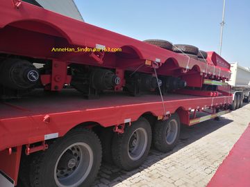 3 As Double Function Container Semi Trailer, Utilitas Semi Trailer Heavy Duty Semi Trailer
