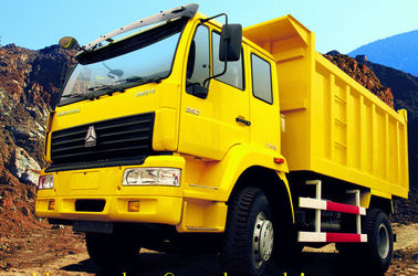 Warna Kuning SINOTRUK SWZ Dump Truck 6x4 7-15m3 Volume Dan Kapasitas Pemuatan 20 Ton