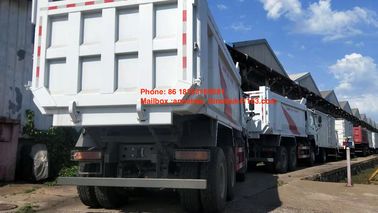 Howo7 Sinotruk Ghana 10 Roda 6x4 Dump Truck Untuk Kapasitas Beban 40T 371hp