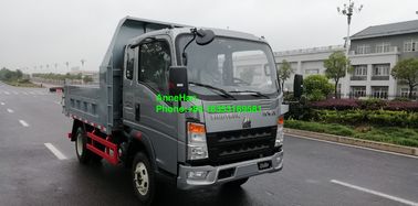 Truk Dump Tugas Ringan Diesel 95km / H RHD