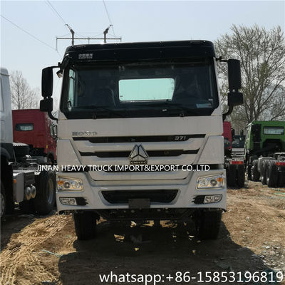 6 Roda Cargo howo Tractor Head Double Axles 4x2 380hp