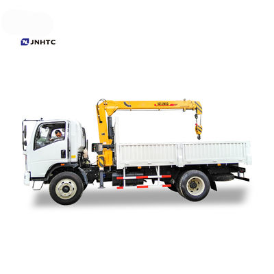 Howo Light 2 ton 3 ton Dump Truck Kecil Dengan Crane Kiri Kanan Drive