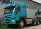 Sinotruk HOWO Green Tipper Truck 6X4 420HP Jenis Bahan Bakar Diesel