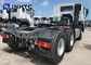 371HP Sinotruk Howo 6x4 25 Ton Truk Traktor Diesel Dengan Kepala Trailer