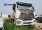 Sinotruk 8x4 Hohan Flat Back Trucks 31tons Lhd Dengan Lifting Axle