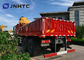 merek baru Sinotruck Howo 8 * 8 All Wheel Drive Cargo Truck 30 ton truk truk Dengan 13 ton Crane untuk dijual