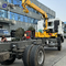 SINOTRUK HOWO Diesel Cargo Truck 4x4 6 Wheeler Chassis Dengan Crane Harga Murah