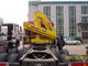 Sinotruk Tractor Truck Mounted Cranes Peralatan 336hp 6 × 4 XCMG12 Ton Crane
