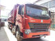 50 Ton 8 × 4 Tugas Berat Dump Truck / Howo A7 Dump Truck Model ZZ3317N4647N1