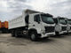 SINOTRUK HOWO A7 Konstruksi Dump Truck 30-40 Ton RHD 10 Roda Putih