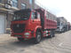Sinotruk HOHAN Kekerasan Tinggi Dump Truck Tugas Berat Untuk Teknik Konstruksi Model ZZ3255N3846