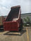 Mengangkat Depan Warna Merah 20M3 Heavy Duty Dump Truck 40-50T Dengan Air Conditioner