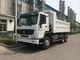 Howo Euro II Emisi 6 × 4 Tugas Berat Dump Truck Dengan 20 Ton Payloader