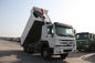 Howo Euro II Emisi 6 × 4 Tugas Berat Dump Truck Dengan 20 Ton Payloader