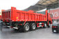 12 Wheeler 8x4 Sino Howo Dump Truck 50-60T Untuk Penambangan / Konstruksi