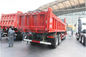 12 Wheeler 8x4 Sino Howo Dump Truck 50-60T Untuk Penambangan / Konstruksi