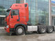 Howo A7 EURO II 371HP Prime Mover Truck Dengan 10 Maju Dan 2 Transmisi Terbalik