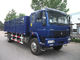 Keselamatan 6 Roda Sinotruk Howo White Cargo Truck 4 × 2 290HP 20 Ton Memuat Kapasitas