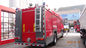 4600mm Wheel Base Rescue Fire Truck, Model Fire Engine Truck Dengan 4 Pintu
