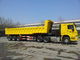 3 As 50 - 70T Sinotruk CIMC 45cbm Tipper Dump Truck Trailer Untuk Pemuatan Bijih Bauksit
