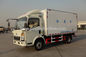 10T Light Duty Durable Freezer Box Truck 4x2 Untuk Pengangkutan Daging Dan Susu