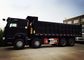 371 Tenaga Kuda Tugas Berat Dump Truck 70 Ton Memuat 8 × 4 Dump Truck