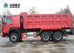 6x4 Tipper Truck / Howo 6x4 Dump Truck ABS Layanan Rem 336hp Power