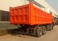Gandar Empat SINOTRUK 371 HP Heavy Dump Truck 8 × 4 50 Ton Memuat 28CBM