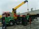 10,5 TM Max Lifting Moment Truck Mounted Crane Hidrolik 5 Ton SQ5ZK3Q
