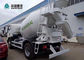 Howo 4x2 4CBM Mini Concrete Mixer Truck dengan Warna Putih Siap Di Pabrik