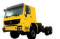 Diesel SINOTRUK 6X6 Trailer Penggerak Utama Howo 371 Truk Kapasitas Pemuatan Besar