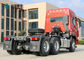 6X4 10 Roda Prime Mover Truck SINOTRUK HOHAN 371HP Dengan Double Sleepers
