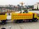 3axle 50-60T kapasitas muat 12wheels dump trailer dengan 2Jost kaki