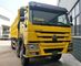 HOWO 8x4 Heavy Duty Dump Truck, LHD Sinotruk Tipper Truck Warna Kuning