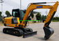 XCMG XE60D 6 Ton Mini Mesin Crawler Excavator Dengan Sistem Hidrolik