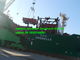 336hp Merah Heavy Duty Dump Truck Sinotruk 18m3 Mid Lifting Untuk Beban 40t