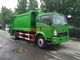 4x2 6001 - 10000L Sampah Compactor Truck Truk Tujuan Khusus Jenis Bahan Bakar Diesel