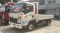 ISO Melewati Sinotruk 10T HOWO 4x2 Euro3 Light Cargo Truck Drive Tangan Kiri Dengan AC
