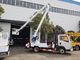 Howo 4x2 Mengemudi 5 Ton HLW5050GJKE Aerial Work Truck Sinotruk Aerial Truck