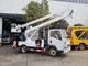Howo 4x2 Mengemudi 5 Ton HLW5050GJKE Aerial Work Truck Sinotruk Aerial Truck