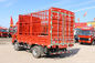 12 Ton 6 Wheeler Cargo Truck Sinotruk HOWO Light Truck dengan Warna Merah