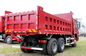 ZZ3317N3647B 12 Yard Three Axles Heavy Duty Dump Truck Untuk Pembangunan Jalan