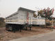 Sinotruk Three Axle Front 50 ton Trailer Semi Tugas Berat Untuk Transportasi Pasir
