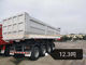 Empat Gandar 50 Ton 40cbm Self Tipping Dump Truck Trailer Semi Tipper Belakang